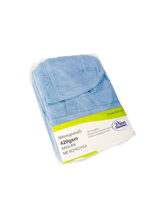 Dimcol 3010 Bathrobe with Hood Ciell 420gr/m²