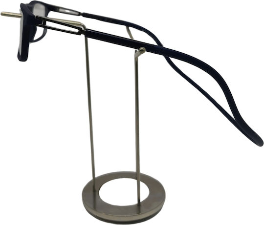 Chris Nimor Metal Eyeglass Frame Black 606-C1