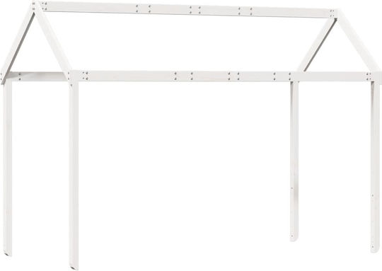 Κιόσκι Κρεβατιού Λευκό 217x95.5x159cm