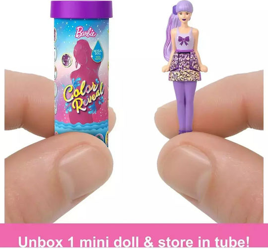 Barbie Mini Barbieland Color Reveal Shimmer Series for Ages 4+ (Miscellaneous Designs)