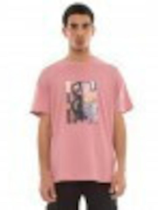 Be:Nation Men's Short Sleeve T-shirt Pink