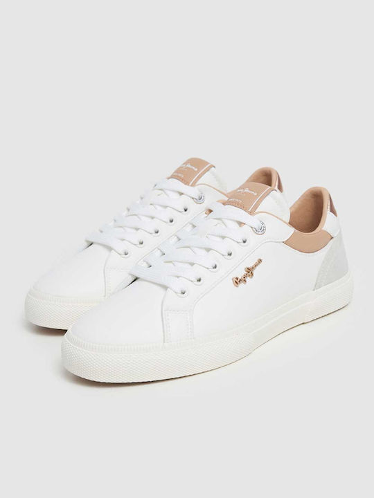 Pepe Jeans Kenton Court Sneakers Off White