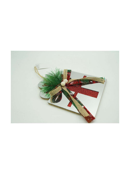 Ornament suspendat Cadou Alb 15x14buc