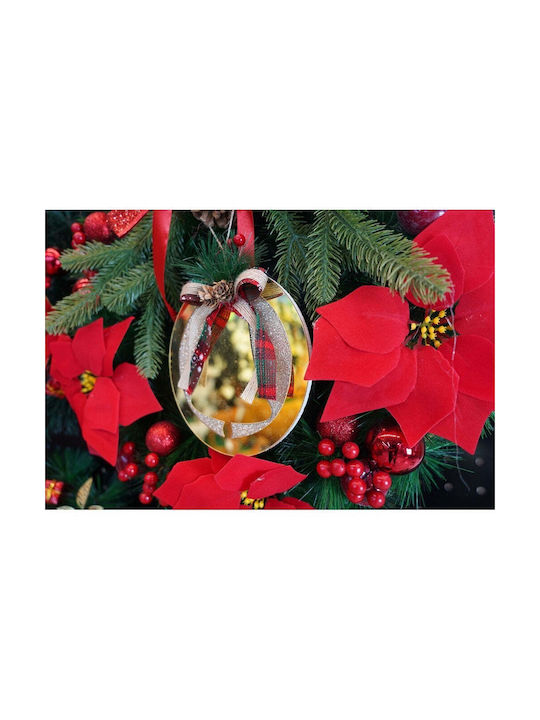 Ornament suspendat cu pantaloni evazati Aurie 17x17buc