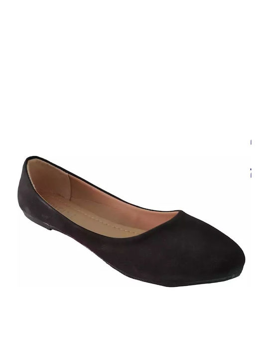 Pantofi balerini pentru femei Negre