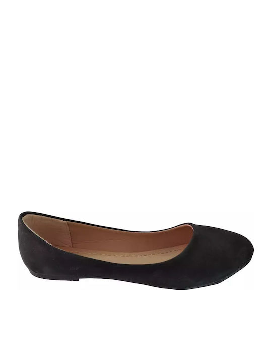 Pantofi balerini pentru femei Negre