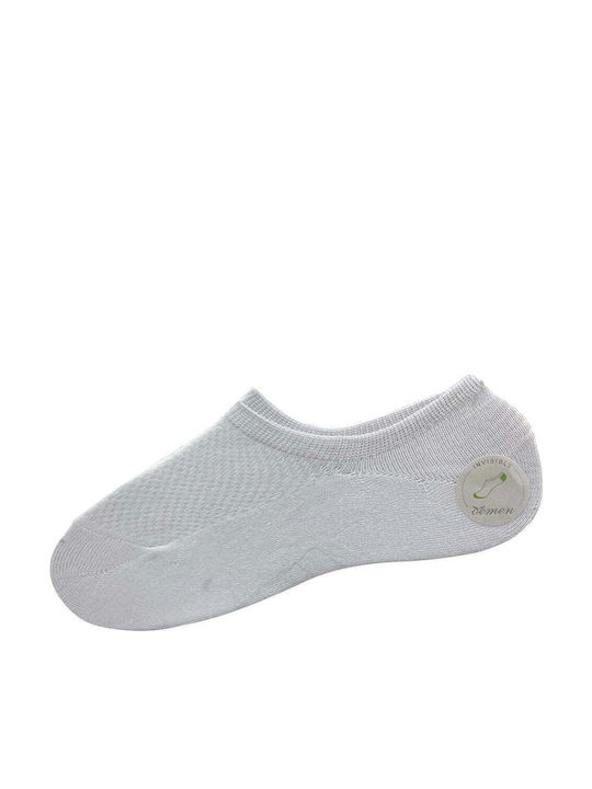 Ustyle Bărbați Șosete Albe 3Pachet