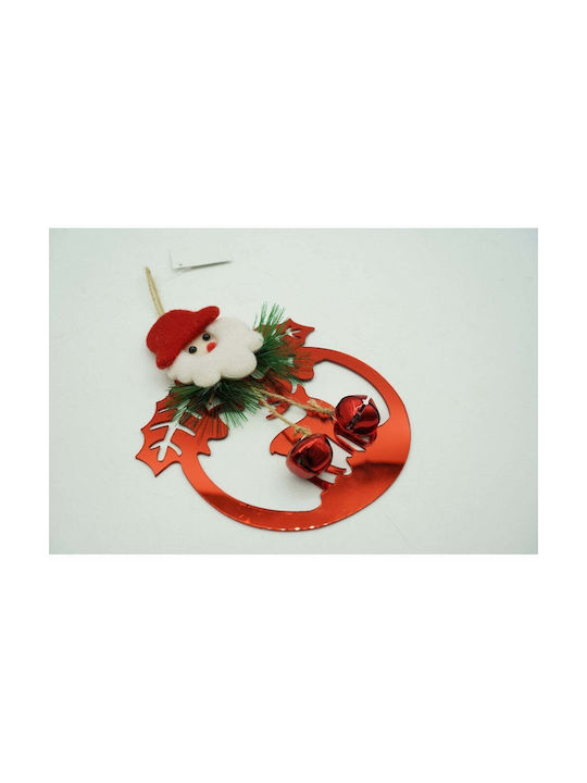 Hanging Bell Ornament Red 20x15cm
