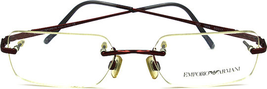 Emporio Armani Brillenrahmen Rot EA182 1329