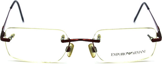 Emporio Armani Brillenrahmen Rot EA182 1329