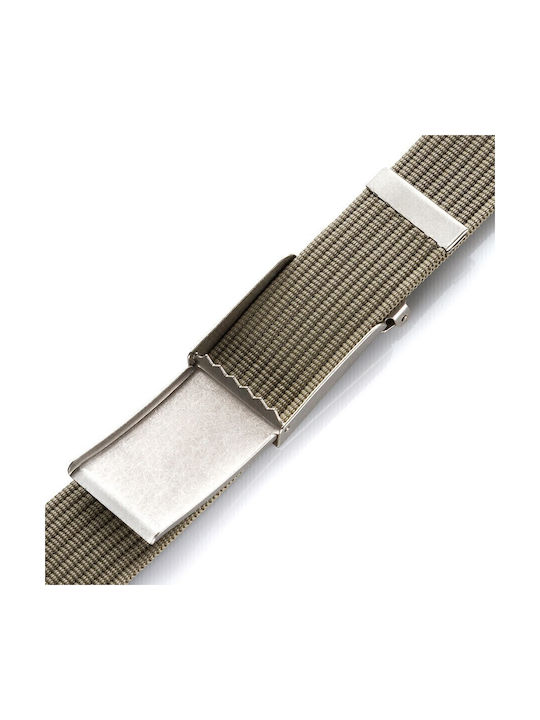 Herren Gürtel Gürtel aus Gewebe Khaki