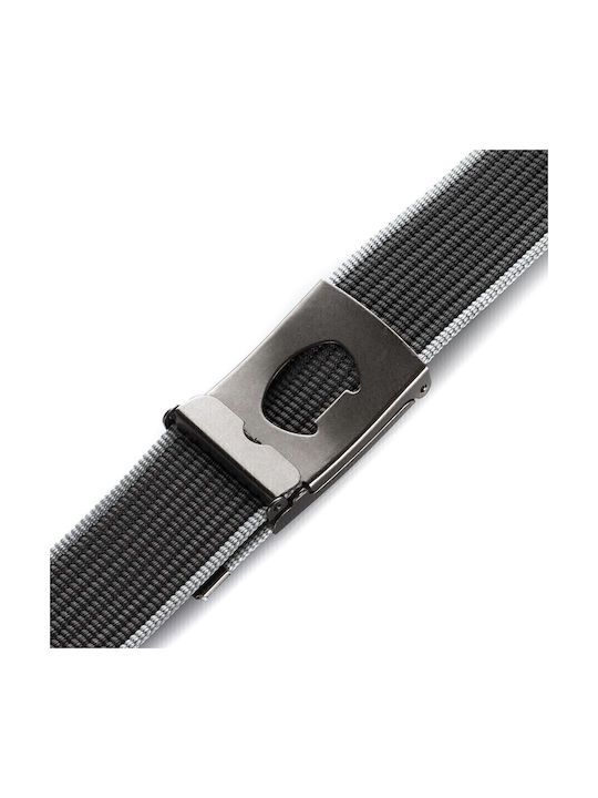 Herren Gürtel Gürtel aus Gewebe Gray