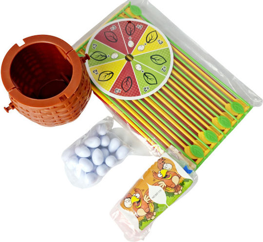Board Game Build Kiki's Nest for 2-4 Players 4+ Years Old Bufnitel