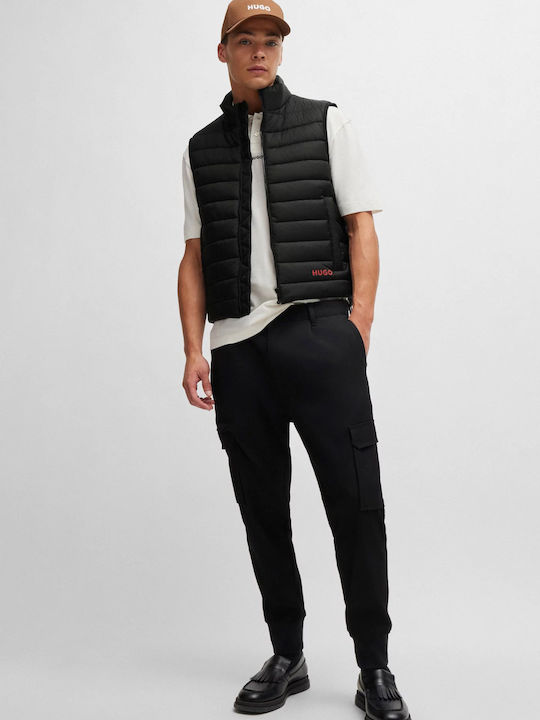 Brentino2431 Sleeveless Jacket Black