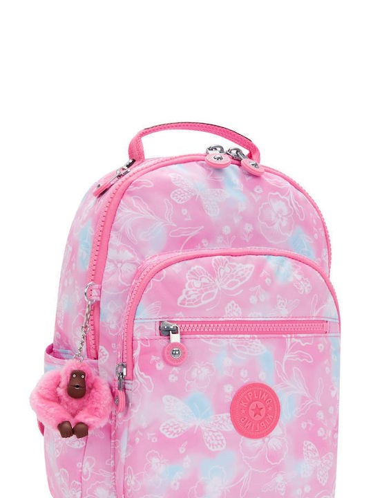 Kipling Seoul School Bag Backpack Elementary, Elementary Multicolour 14Liters