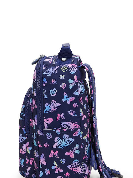Kipling Seoul School Bag Backpack Junior High-High School Multicolour 14Liters