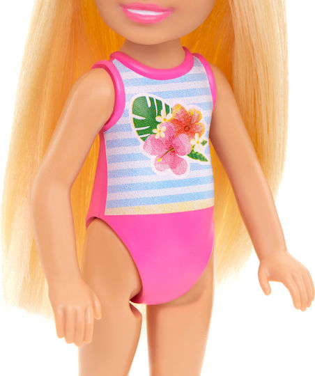 Barbie Swimsuit Κούκλα Chelsea για 3+ Ετών (Διάφορα Σχέδια) 1τμχ
