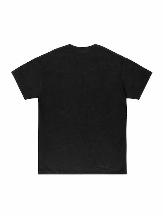 Thrasher Bedrucktes Themen-Shirt Schwarz