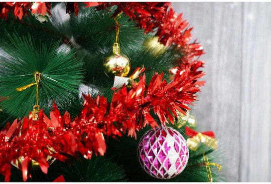 Christmas Garland Red 200x6.5cm 1pc