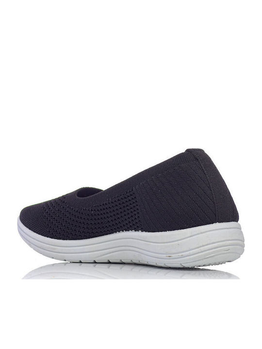 Anatomische Damen Slip-Ons Schwarze