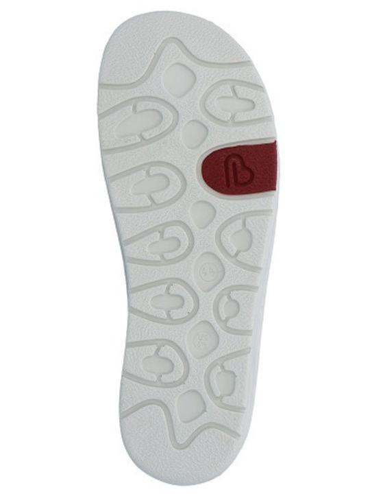 Larena Leather Women's Flat Sandals Anatomic in Gray Color