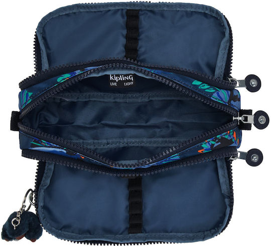 Kipling Gitroy Pencil Case Barrel Blue