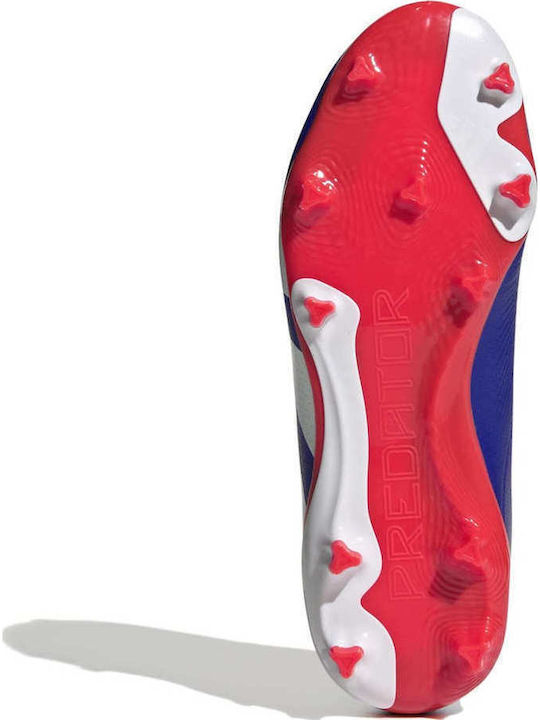 Predator League Kids Molded Soccer Shoes Blue