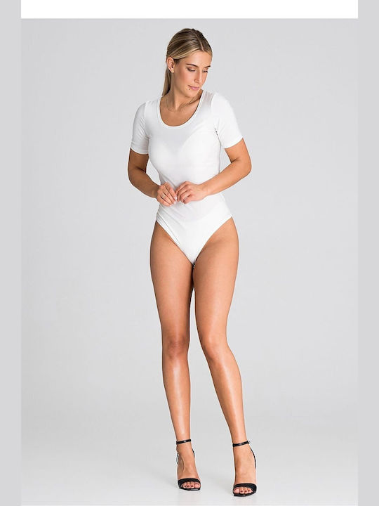 Figl Frauen Bodysuit Beige