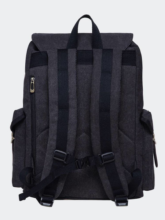 Kaukko Backpack 23lt Black Canvas