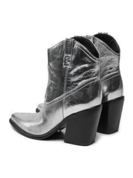Women's Chelsea Boots Silver