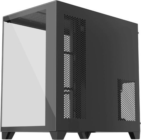 1STPLAYER Megaview MV8-TP Gaming Midi Tower Κουτί Υπολογιστή με Πλαϊνό Παράθυρο Μαύρο