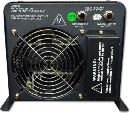 Volt Polska Car Inverter Pure Sinewave 3000W to Converter 12V DC in 230V AC