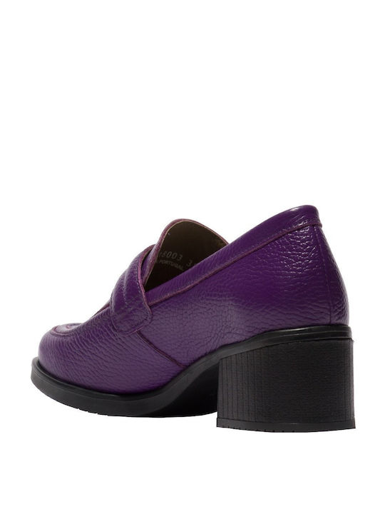 Fly London Din piele Pantofi cu toc Violet