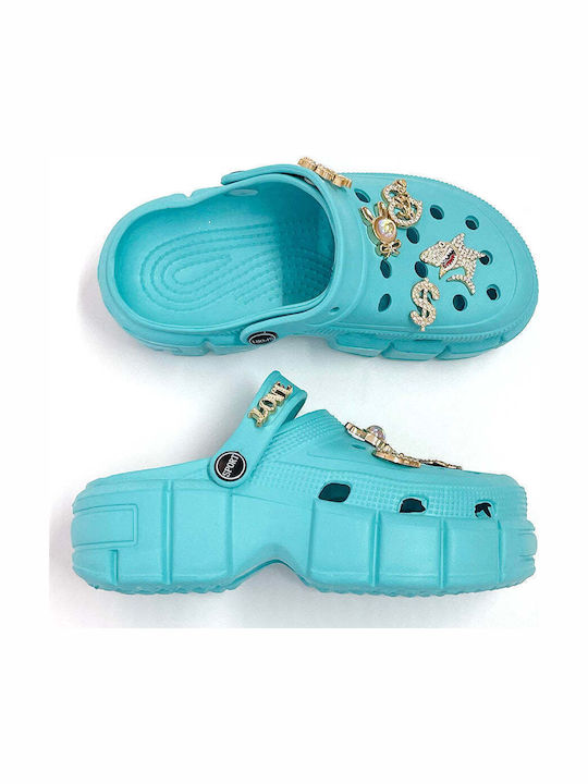 Comfy Anatomic Women's Anatomic Clogs Turquoise