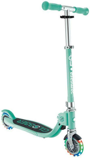 Globber Kids Scooter Foldable Flow 2-Wheel for 3+ Years Green