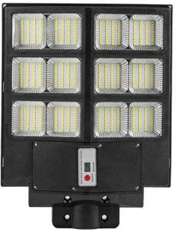 Ηλιακό Φωτιστικό Δρόμου 300W Ψυχρό Λευκό 6500K με Αισθητήρα Κίνησης και Τηλεχειριστήριο IP65 44.6x34.8x7.2εκ.