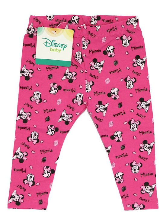 Disney Baby Minnie Mouse Baby Leggings (DISM91032C) fuchsia