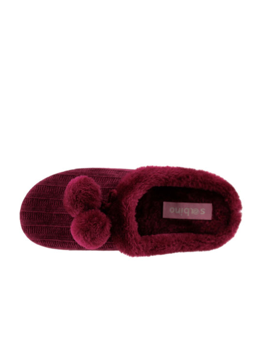 Sabino Women's Slippers C-TM005A-0276 Bordeaux