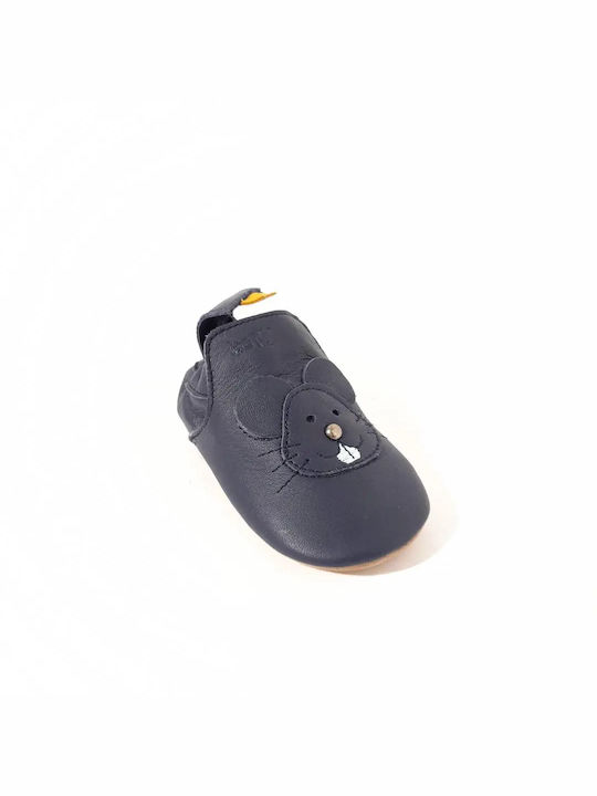 Bopy Petits Pieds Cuddle Shoe Mouse Blue