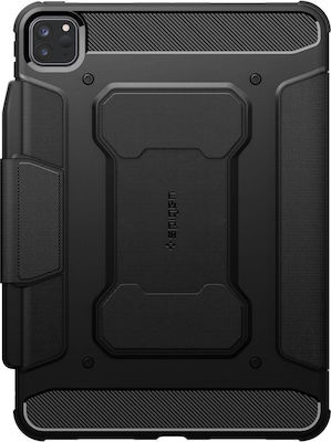 Spigen Flip Cover Rezistentă Negru iPad Pro 11 5 / 2024 ACS07017