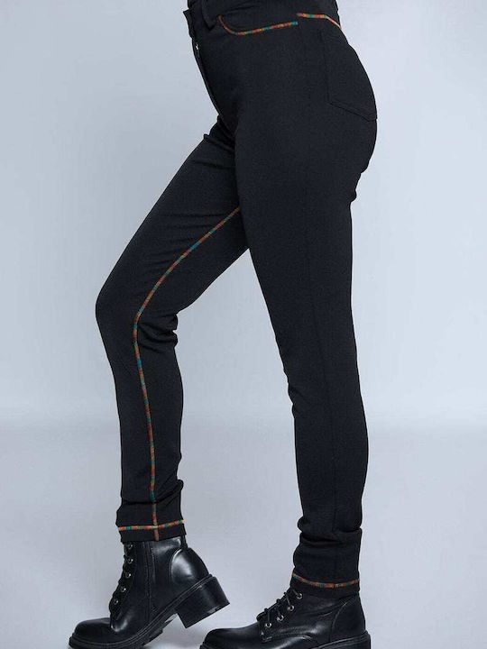 M Missoni Narrow Trousers Black