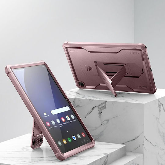 Dexnor Umschlag Rückseite Robust Rosa (Galaxy Tab A9)