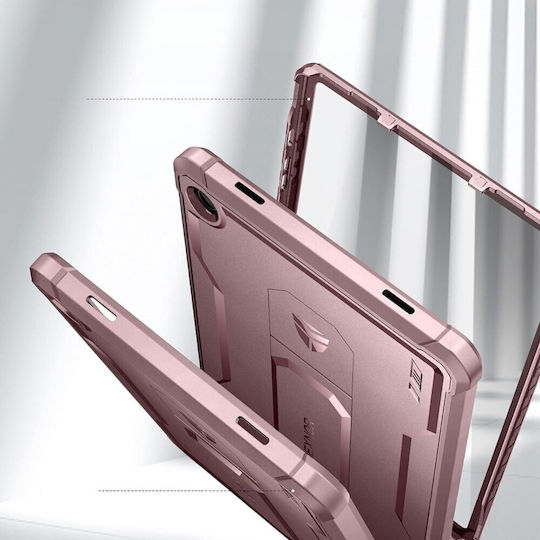 Dexnor Umschlag Rückseite Robust Rosa (Galaxy Tab A9)