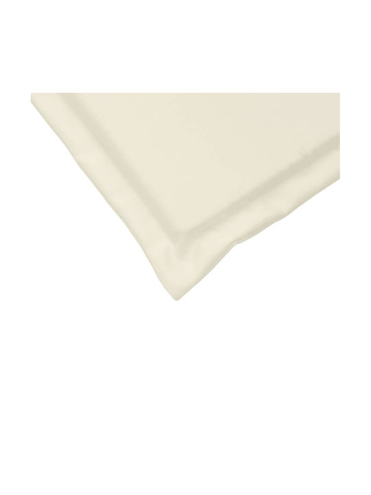 vidaXL Pernă Scaunului De Grădină Waterproof Crem 2 Bucăți 45x45 cm