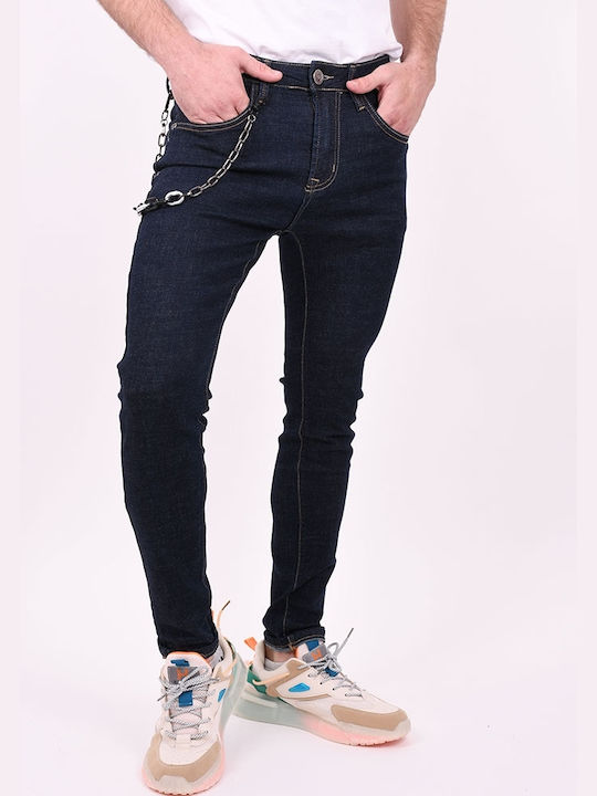 Jeans jeans elastic blue black Blue