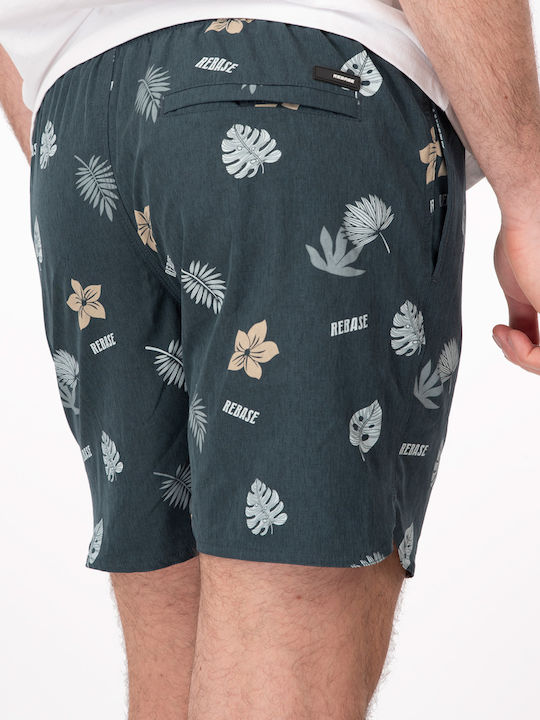 Costum de Baie Bărbați Bermude Verzi cu Modele