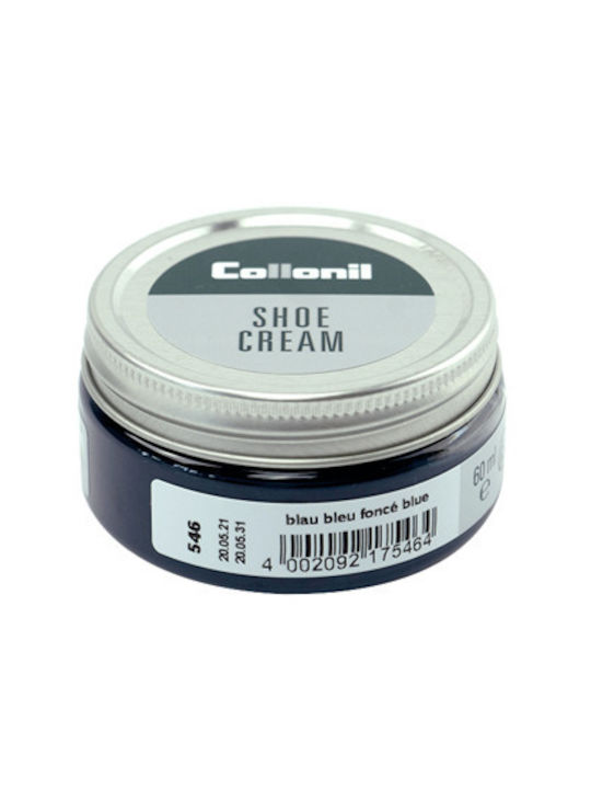 Crema pentru îngrijirea încălțămintei Collonil Shoe Cream Classic, 60 ml, albastru