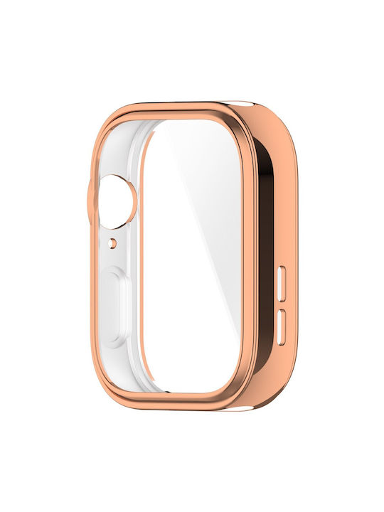 Silikonhülle in Rosa Farbe für Xiaomi Redmi Watch 3 Lite / Watch 3 Active
