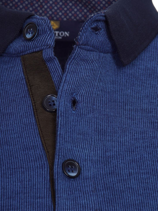 LEXTON Polo Shirt Blue