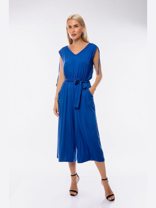 De Damă Salopetă Blue royal blue